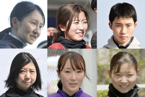 騎乗停止6人